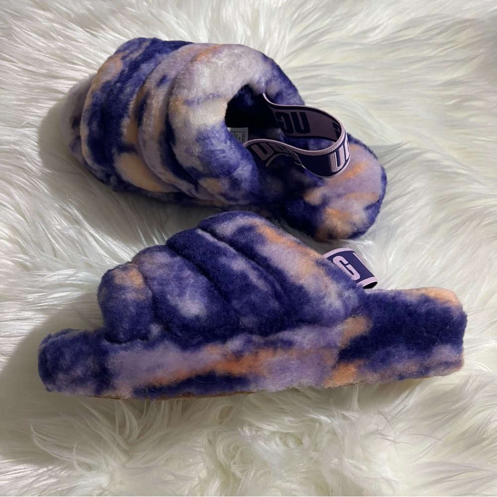Ugg Fluff Yeah Slide Marble Violet - image 5